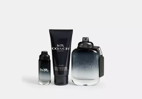 GIFT SET COACH NEW YORK EDT 100 (3PCS)